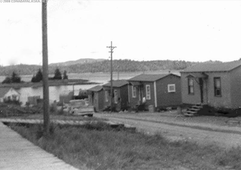 Edna Bay in 1956 - History in the making.